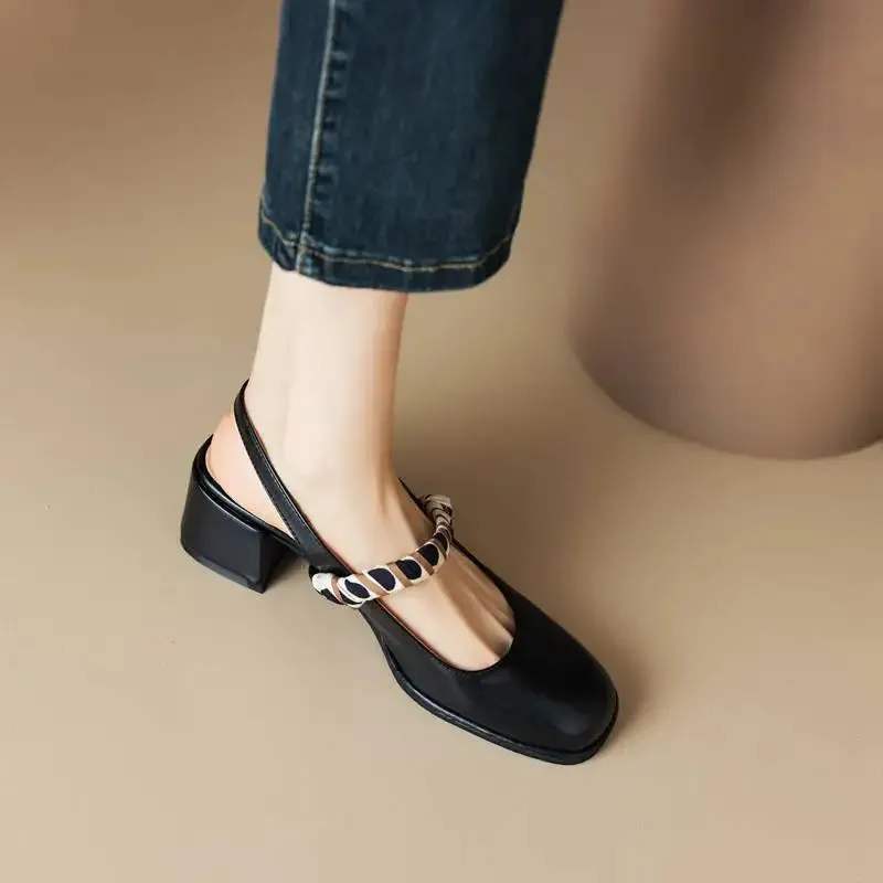 Macy Block Heels