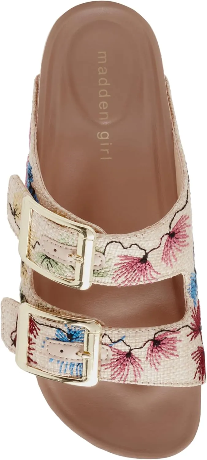 Madden Girl Women's Bodiee Slide Sandal