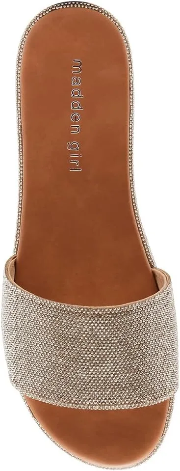 Madden Girl Women's Lizaa Slide Sandal