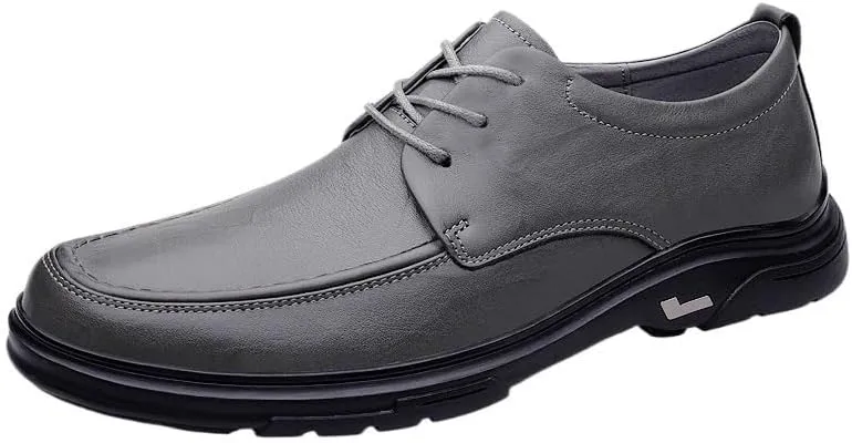 Male Leather Dress Shoes Man Slip-On Casual Leather Shoes Business Mens Shoe Men Loafers England Outdoor Footwear