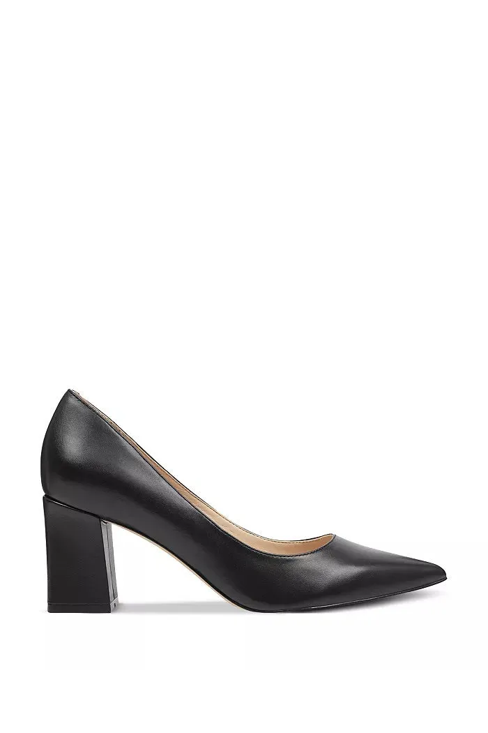 Marc Fisher LTD Zala Block Heel Pointy Toe Pump