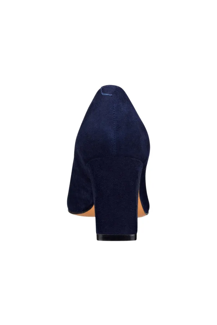 Marc Fisher LTD Zala Block Heel Pointy Toe Pump