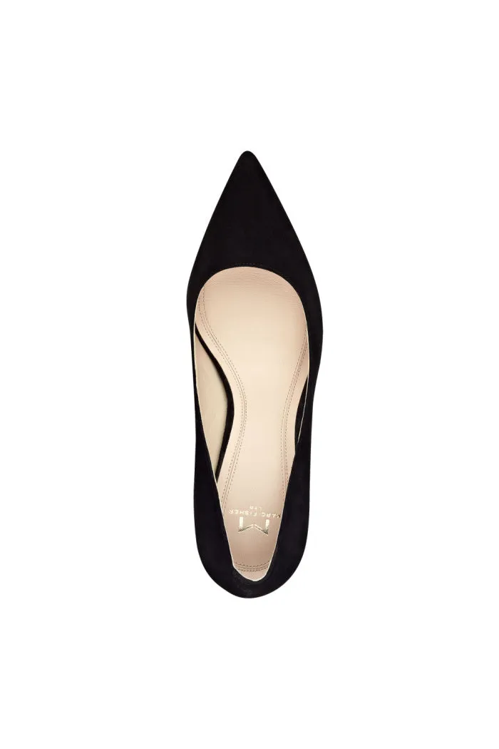 Marc Fisher LTD Zala Block Heel Pointy Toe Pump
