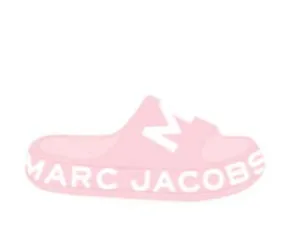 Marc Jacobs Pink Logo Slide