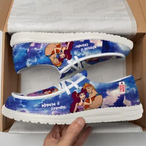Megara And Hercules Loafer Shoes