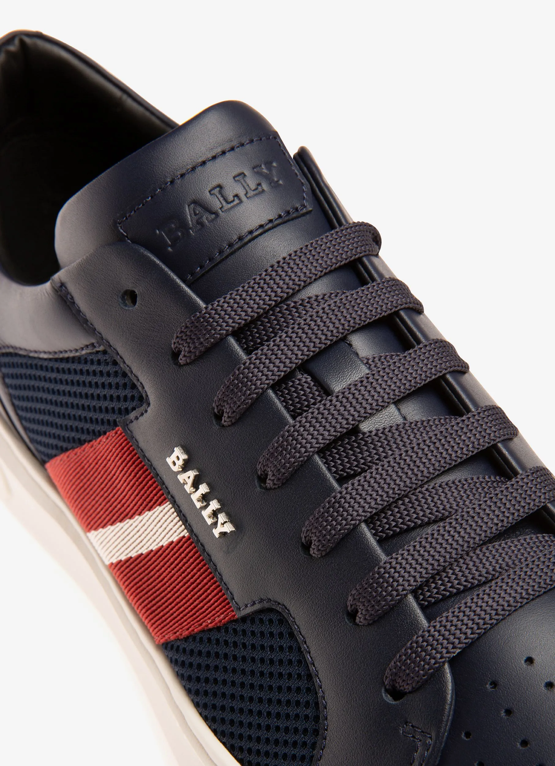 Melys Leather Sneakers In Navy