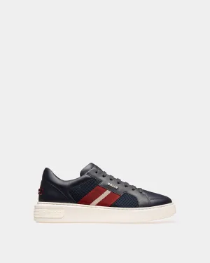 Melys Leather Sneakers In Navy
