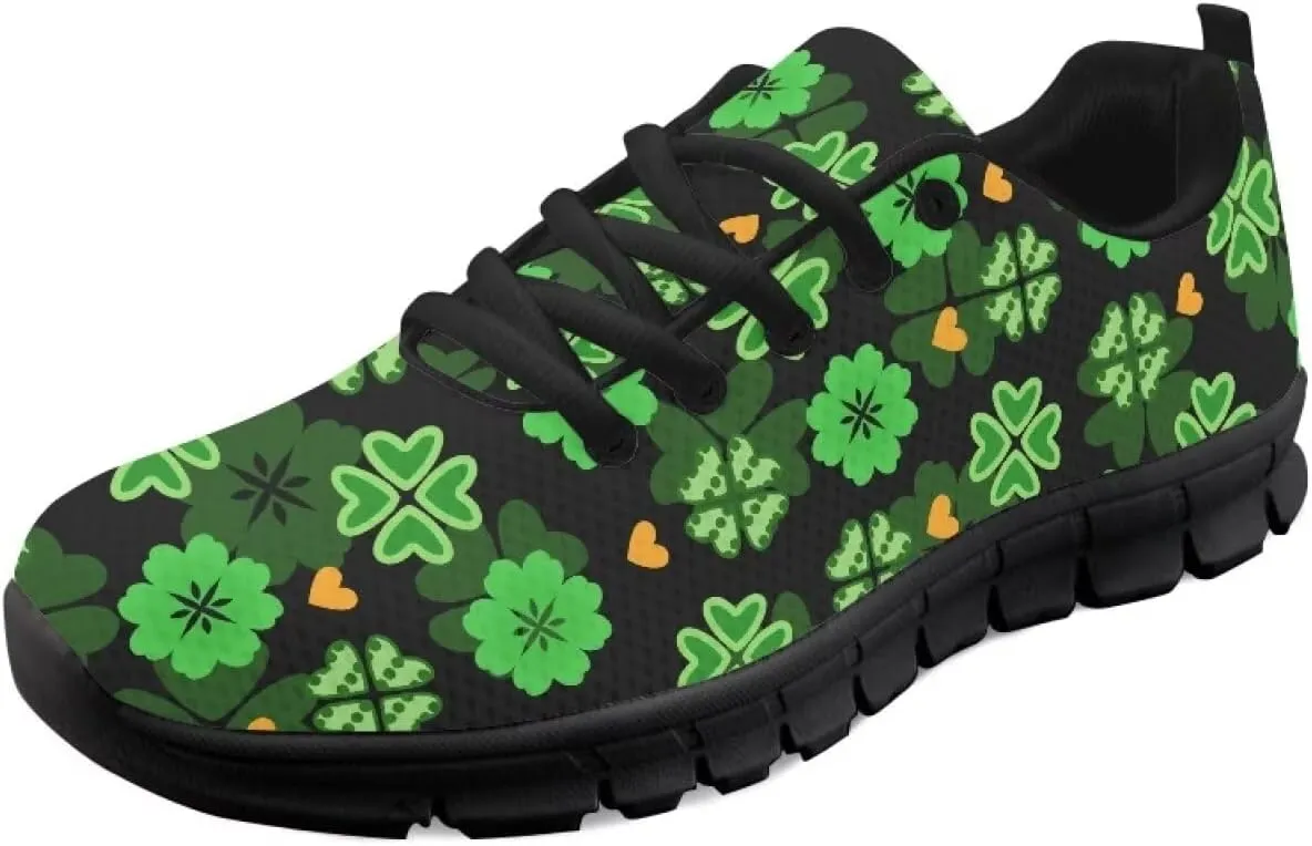 Men's Supportive Running Shoes Lace-Up Non Slip Tennis Sneakers Breathable Comfort Outdoor Shoes for Athletic US 5-14 Black Sole
