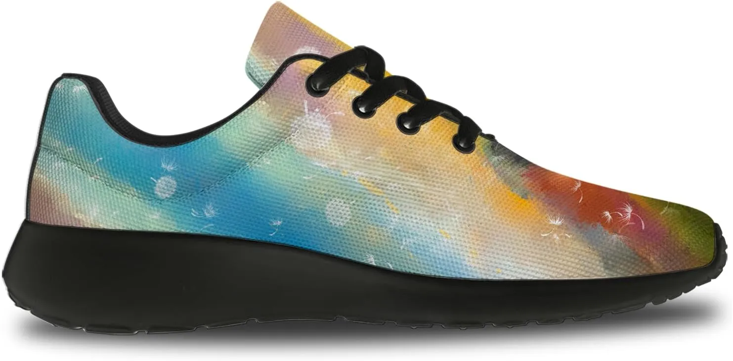 Men's Women's Dandelion Shoes Comfort Lightweight Running Tennis Gym Shoes Walking Sneakers Gifts for Dad Mom