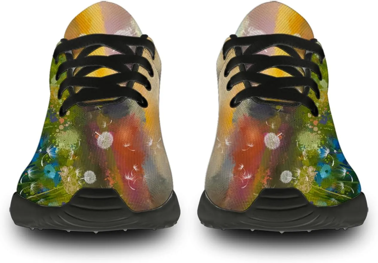 Men's Women's Dandelion Shoes Comfort Lightweight Running Tennis Gym Shoes Walking Sneakers Gifts for Dad Mom