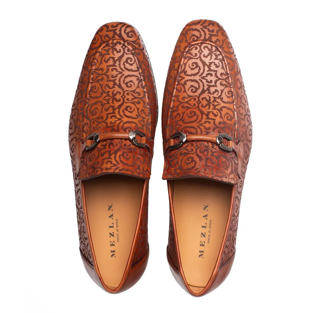 Mezlan Alcaraz Men's Shoes Laser Print Calf-Skin Leather Slip-On Loafer (MZ3788)