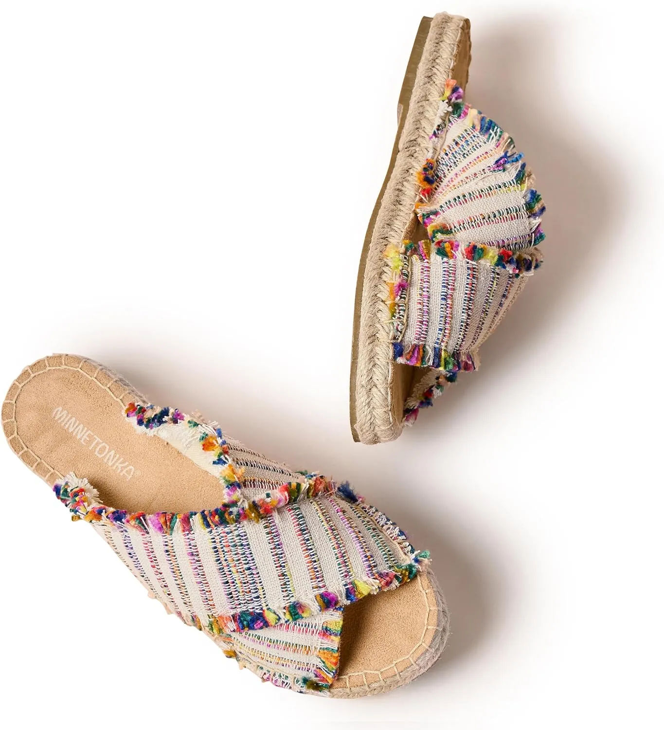 Minnetonka Women's Pepper, Pemma and Posey Slide Sandal