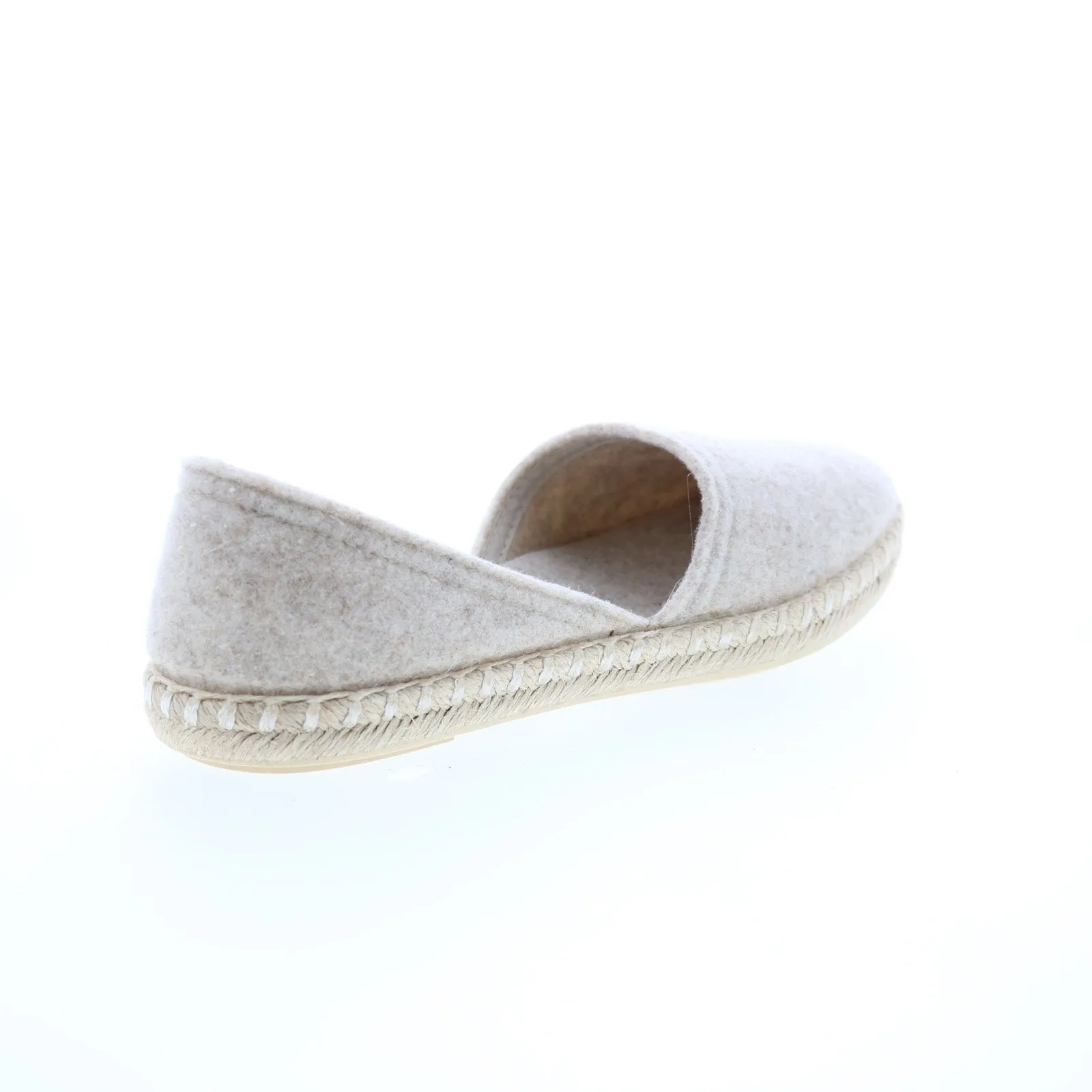 Miz Mooz Costa Womens Gray Canvas Slip On Loafer Flats Shoes