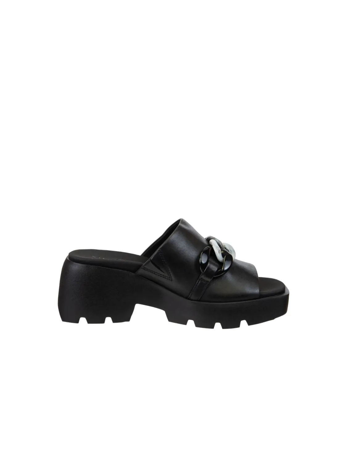 Naked Feet Iso Chain Platform Sandal