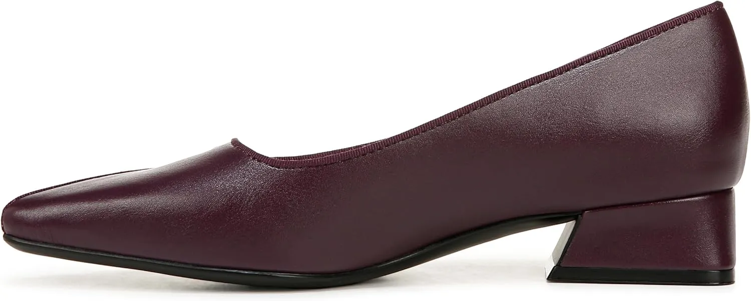Naturalizer Womens Georgia Pointed Toe Low Block Heel Pump