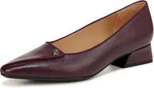 Naturalizer Womens Georgia Pointed Toe Low Block Heel Pump