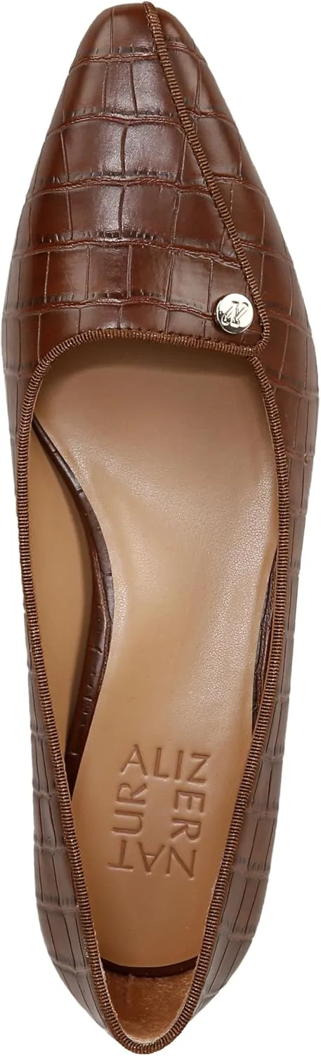 Naturalizer Womens Georgia Pointed Toe Low Block Heel Pump