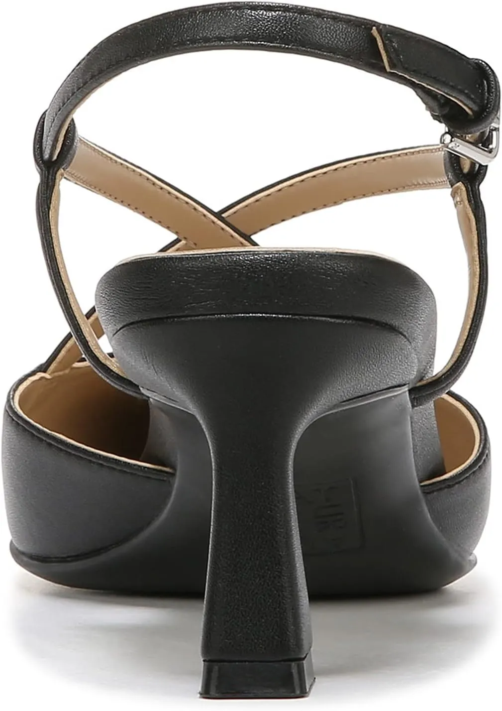 Naturalizer Women's Tahira Strappy Slingback Low Heel Pointed Toe Pump