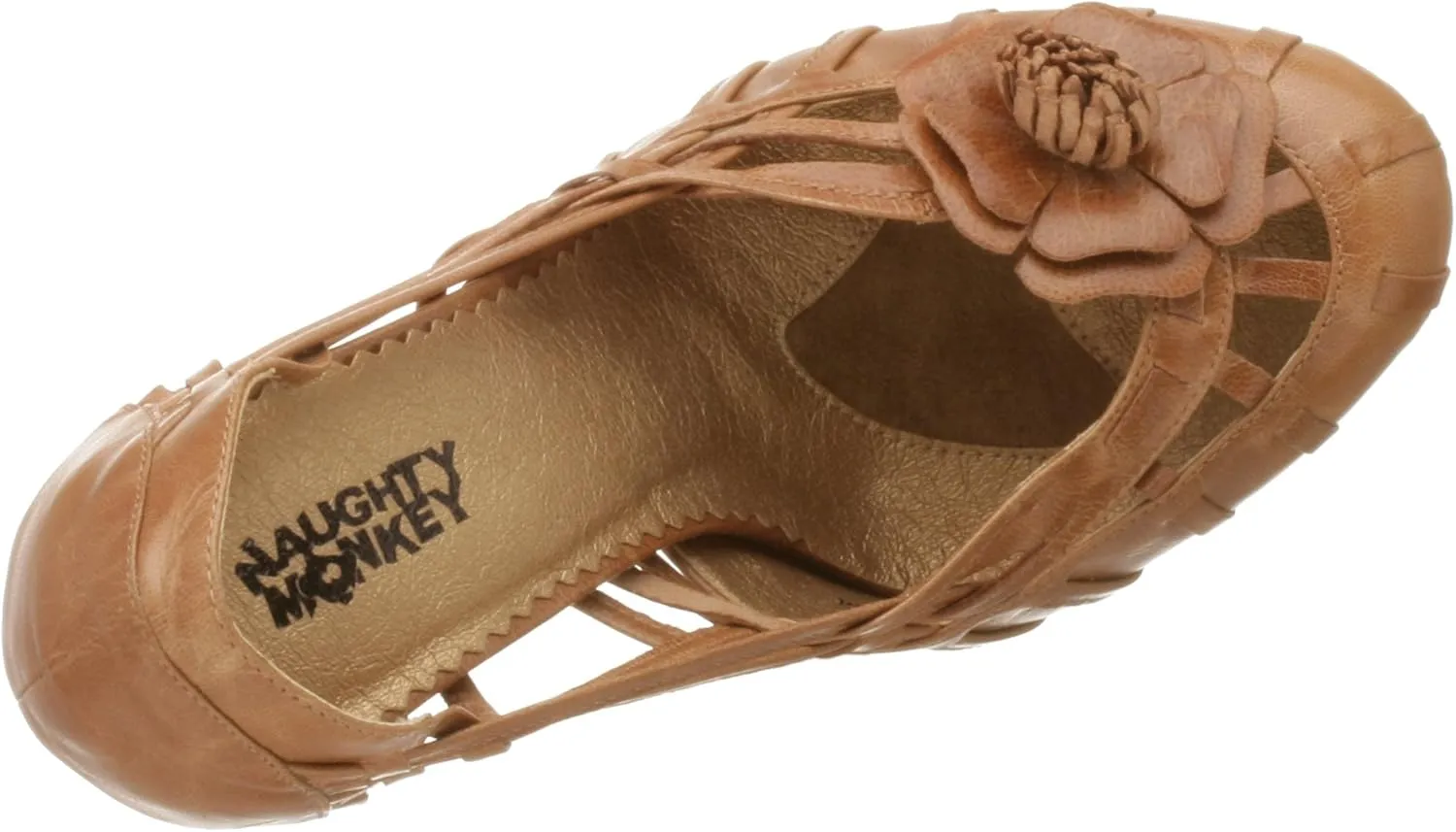 Naughty Monkey Women's Wows-Her Pump with Flower