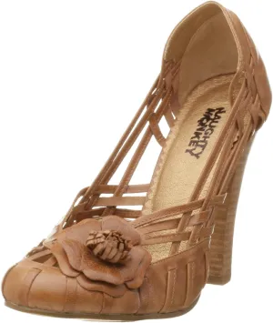 Naughty Monkey Women's Wows-Her Pump with Flower