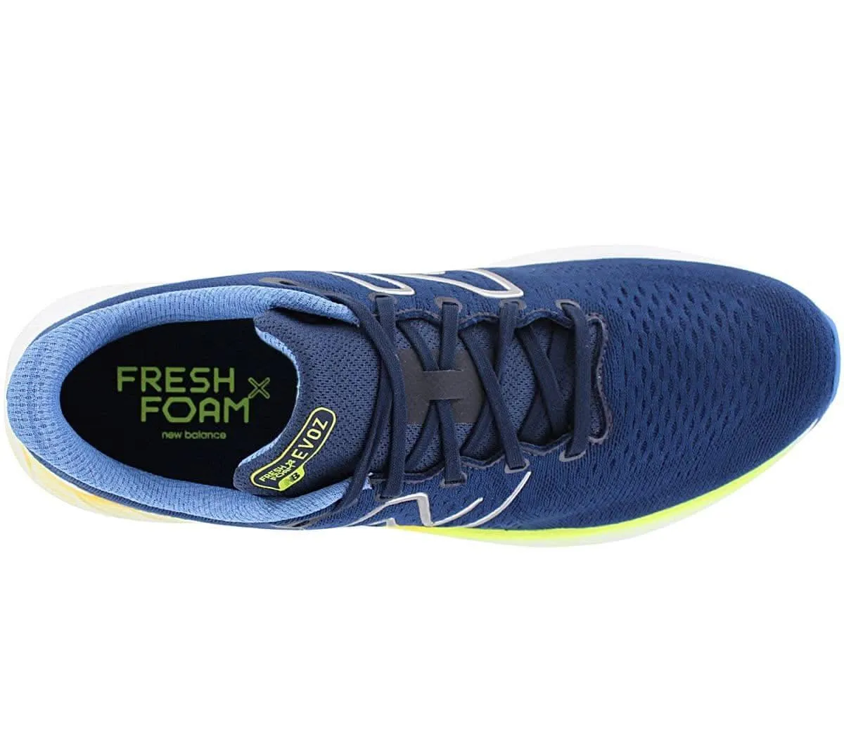 New Balance Fresh Foam X EVOZ v3 - Herren Laufschuhe Blau MEVOZLH3