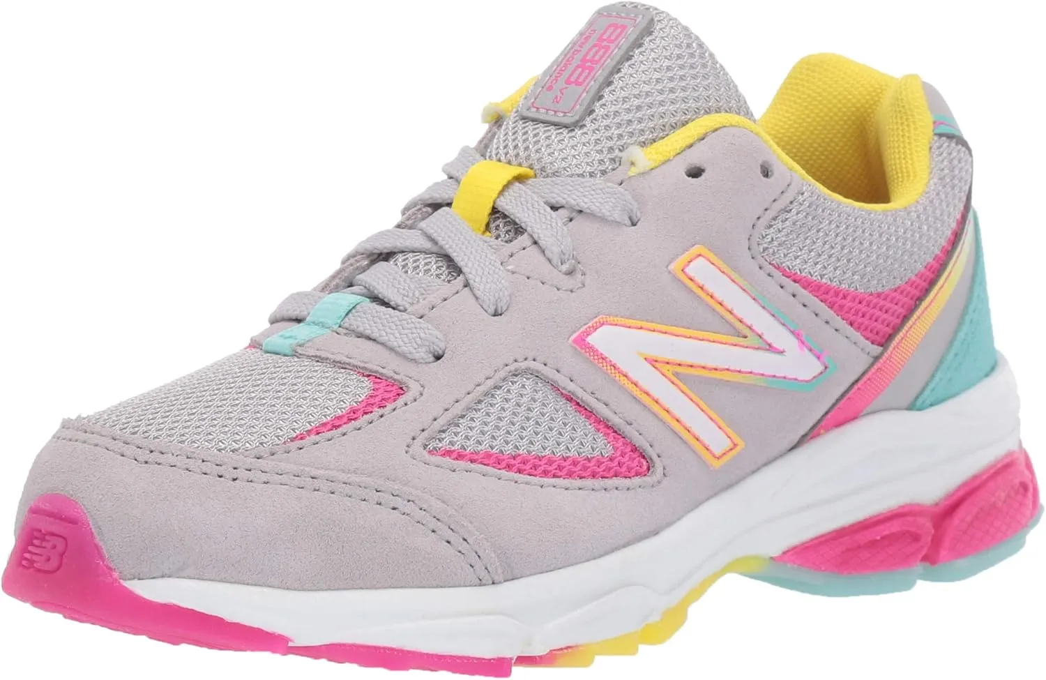 New Balance Kids' 888 V2 Lace-Up Sneaker