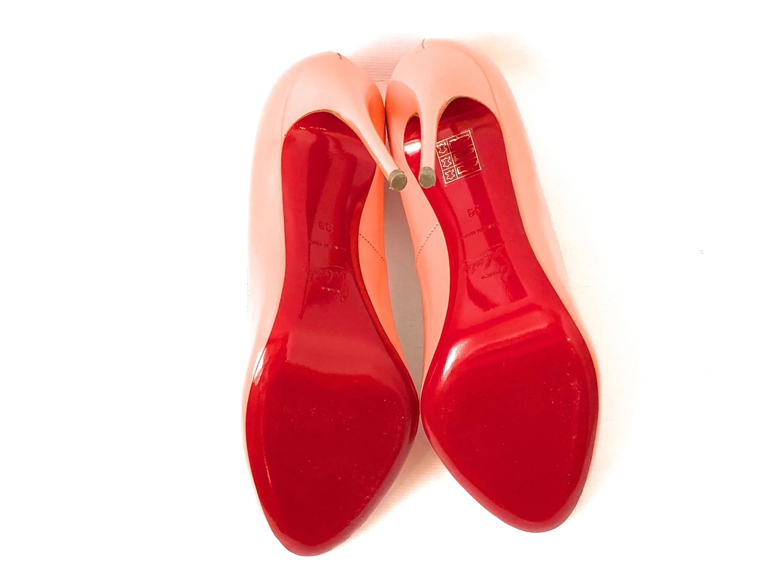 NEW Christian Louboutin Youpi 120 Patent Leather Pump Size 39 It (9 Us)