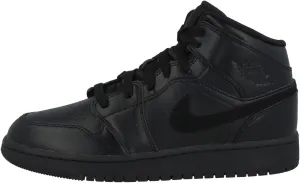 Nike Boys Air Jordan 1 Mid (gs) Shoe Kids Big Kids 554725-090 Size
