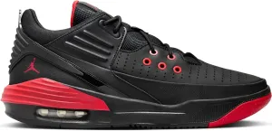 NIKE Jordan Max Aura 5 Men's Shoes (DZ4353-006, Black/Black/University Red) Size 10.5