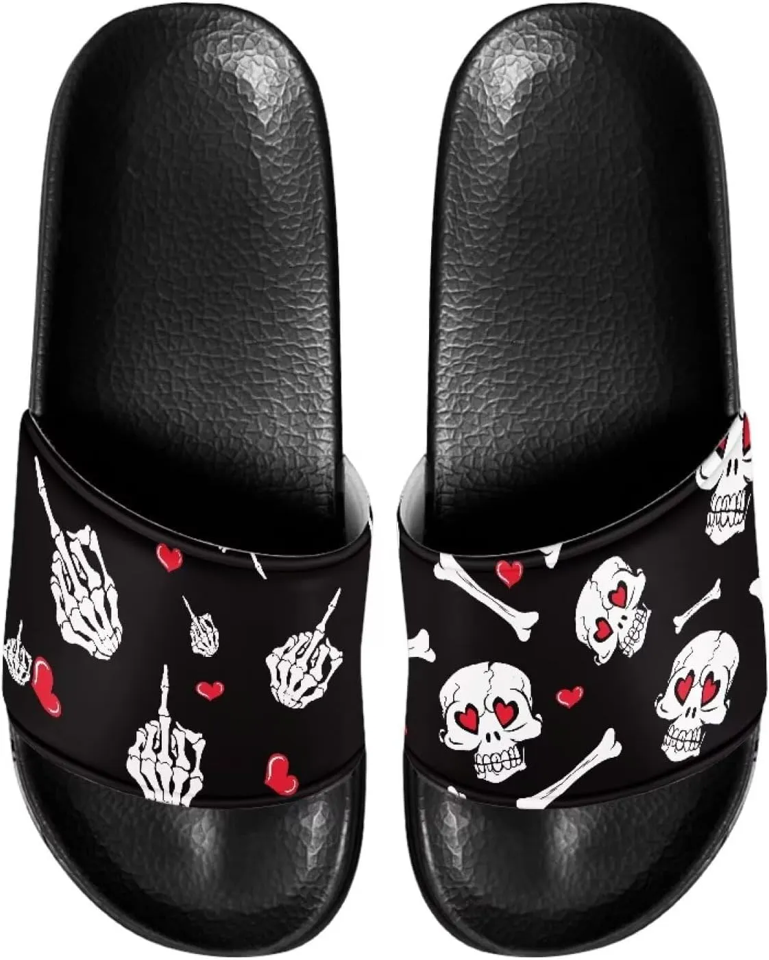 Open Toe Slippers for Women Rubber Slides Womens Sandal Slippers