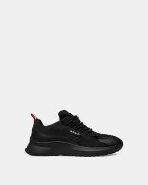 Outline Sneaker in Black Knit