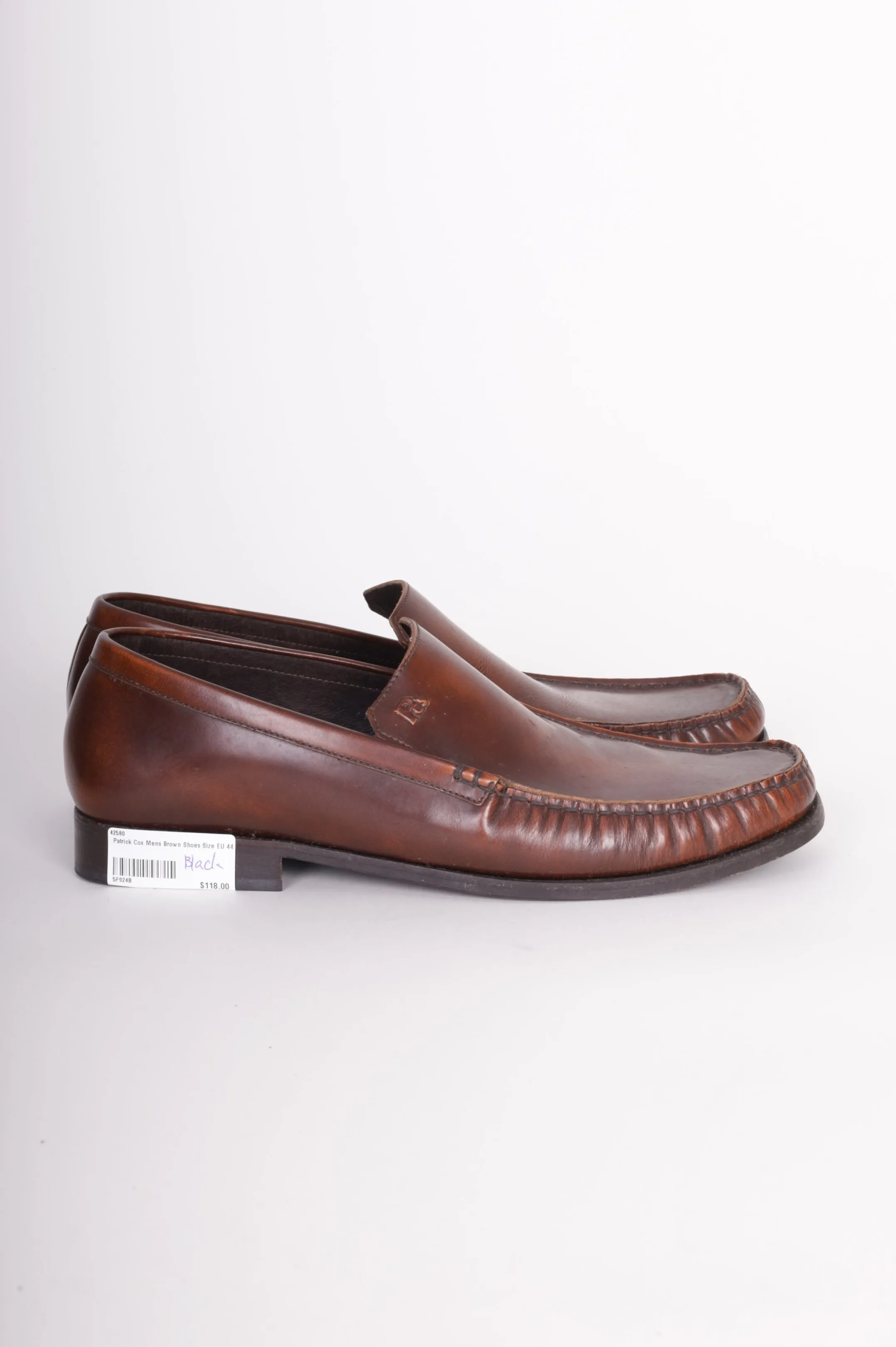 Patrick Cox Mens Brown Shoes Size EU 44