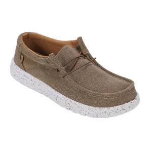 PAUL Canvas Men's Slip on Loafer in Khaki