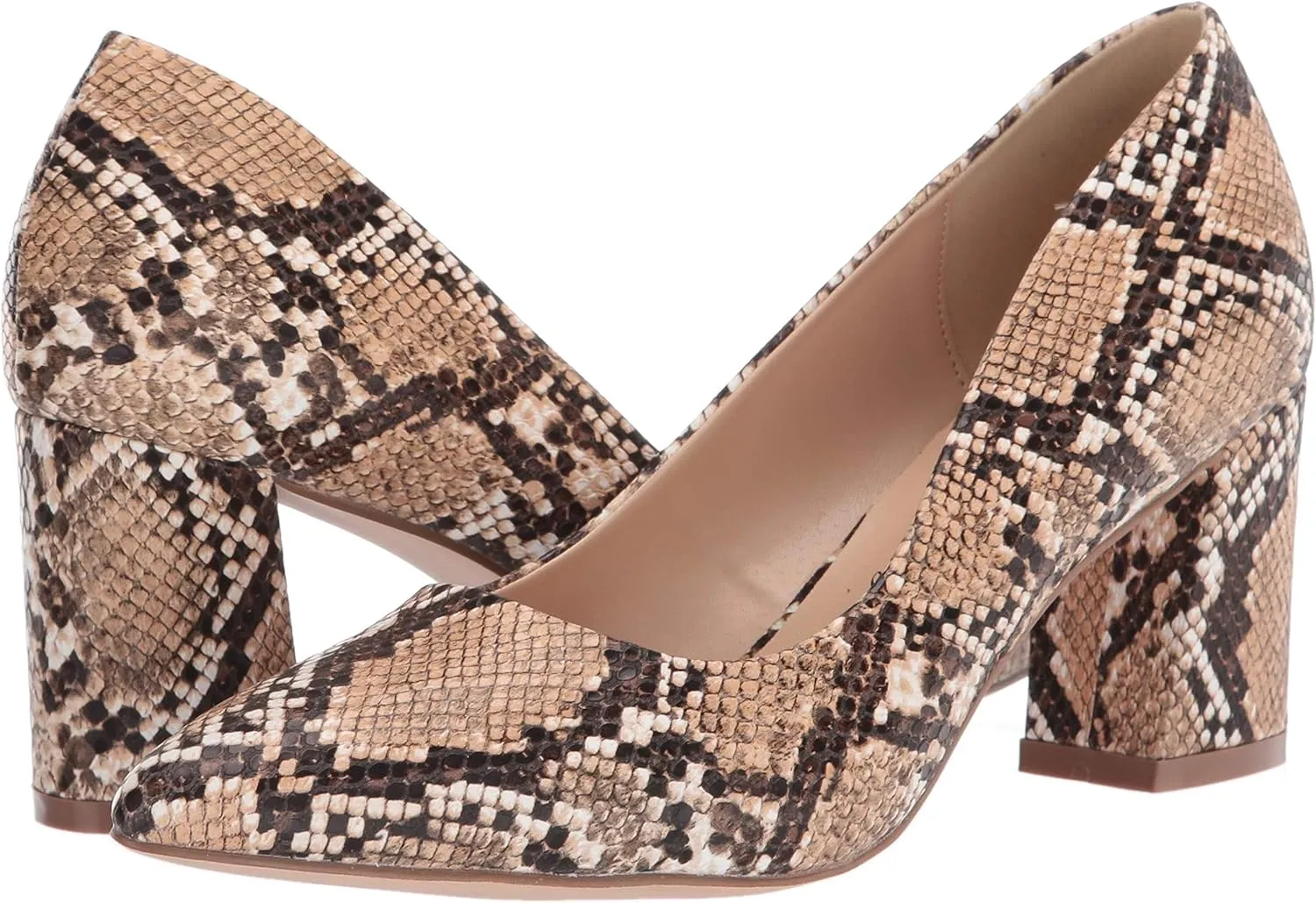 Penny Loves Kenny Women's Snake Print Pump