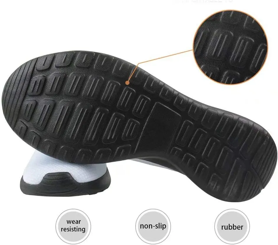 PinUp Angel Men's Casual Walking Shoes Athletic Running Non-Slip Lightweight Outdoor Sneaker