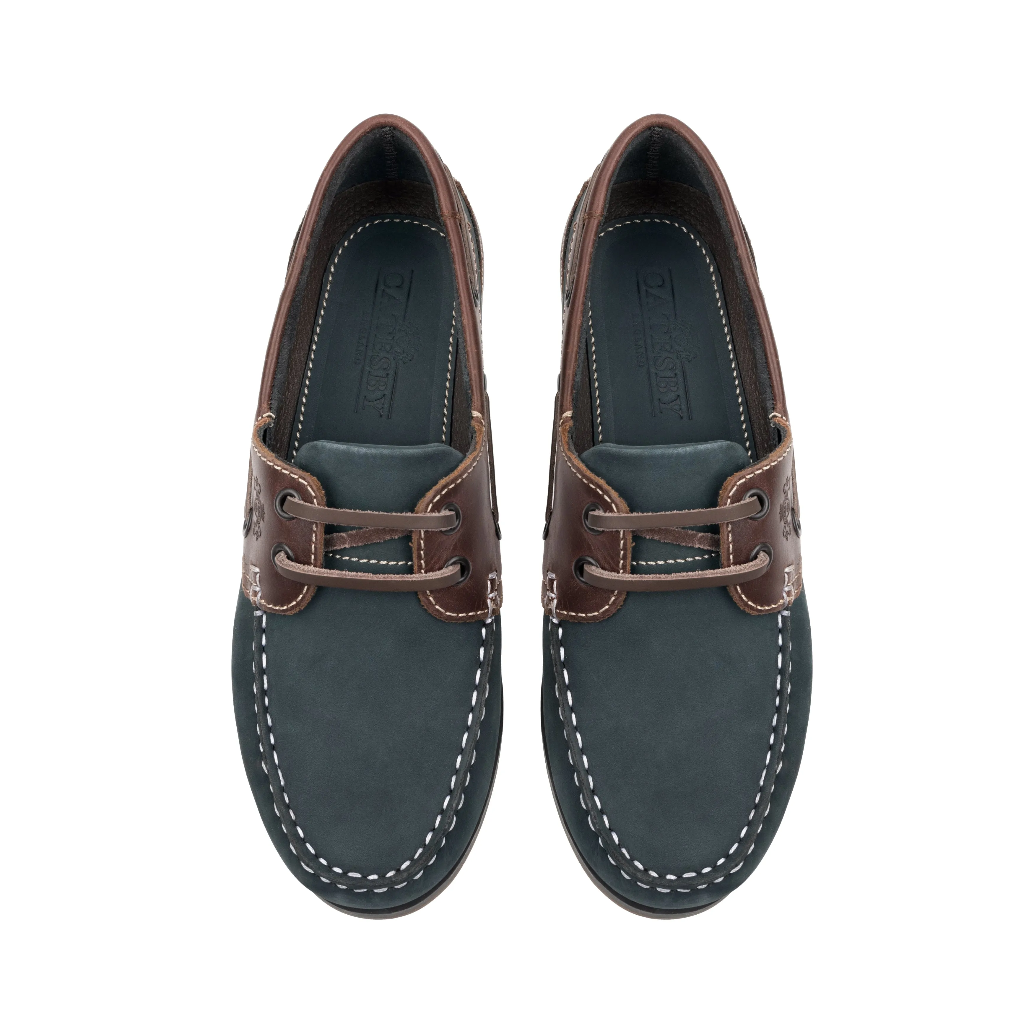 Pippa Women's Boat Shoes - NAVY BROWN