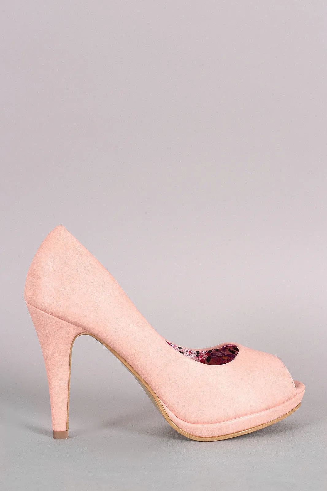 Platform Peep Low Product diversity Pump Toe Fraud-proof