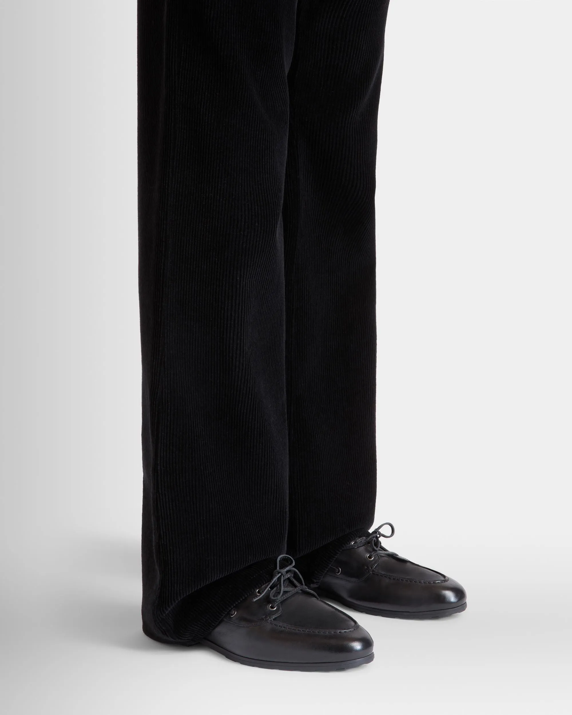 Plume Loafer In Black Leather