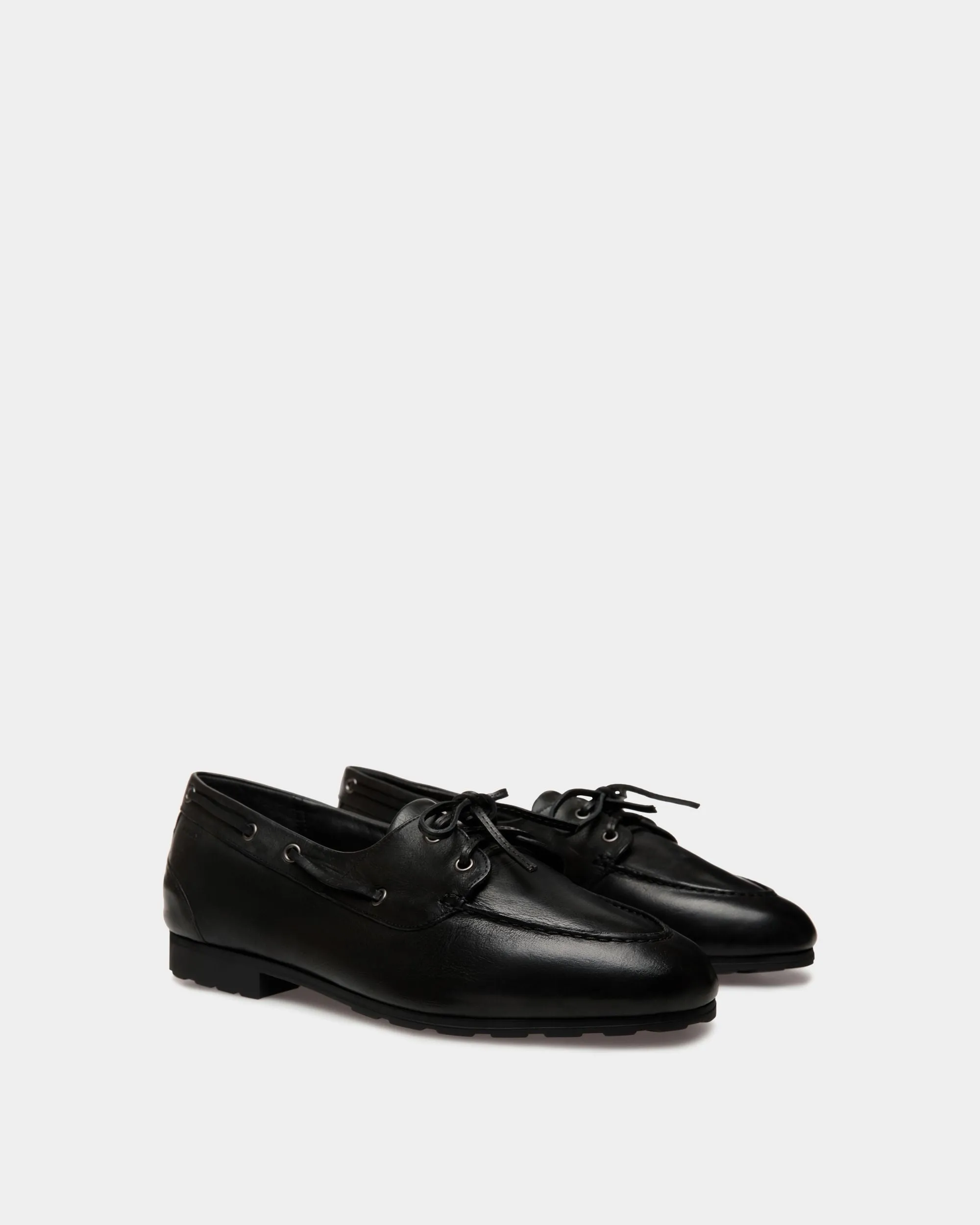 Plume Loafer In Black Leather