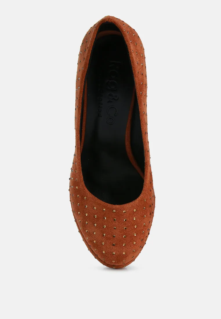 Poppins Glinting Platform High Pumps By Ruw