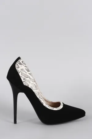 Positive feedback Print Pump Snake Stiletto Qupid Global availability Toe Pointy