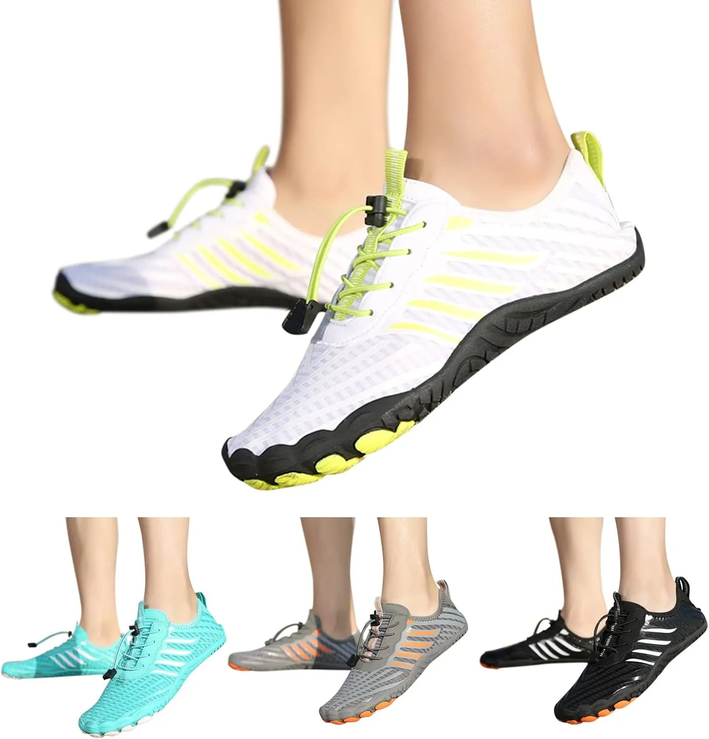 Quick Dry Water Shoes Non Slip Aqua Socks Barefoot Swim Surf Beach Yoga Hiking Boating Fishing Pool for Adults Sizes Spring Shoe for Women 2025