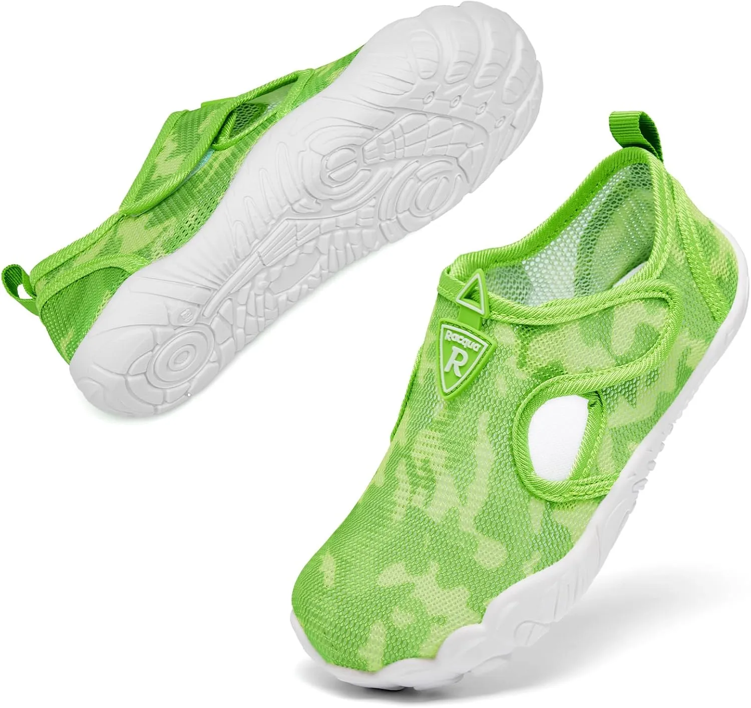 Racqua Kids Water Shoes Beach Swim Breathable Quick Dry Shoes for Boys Girls (Little Kid/Big Kid)
