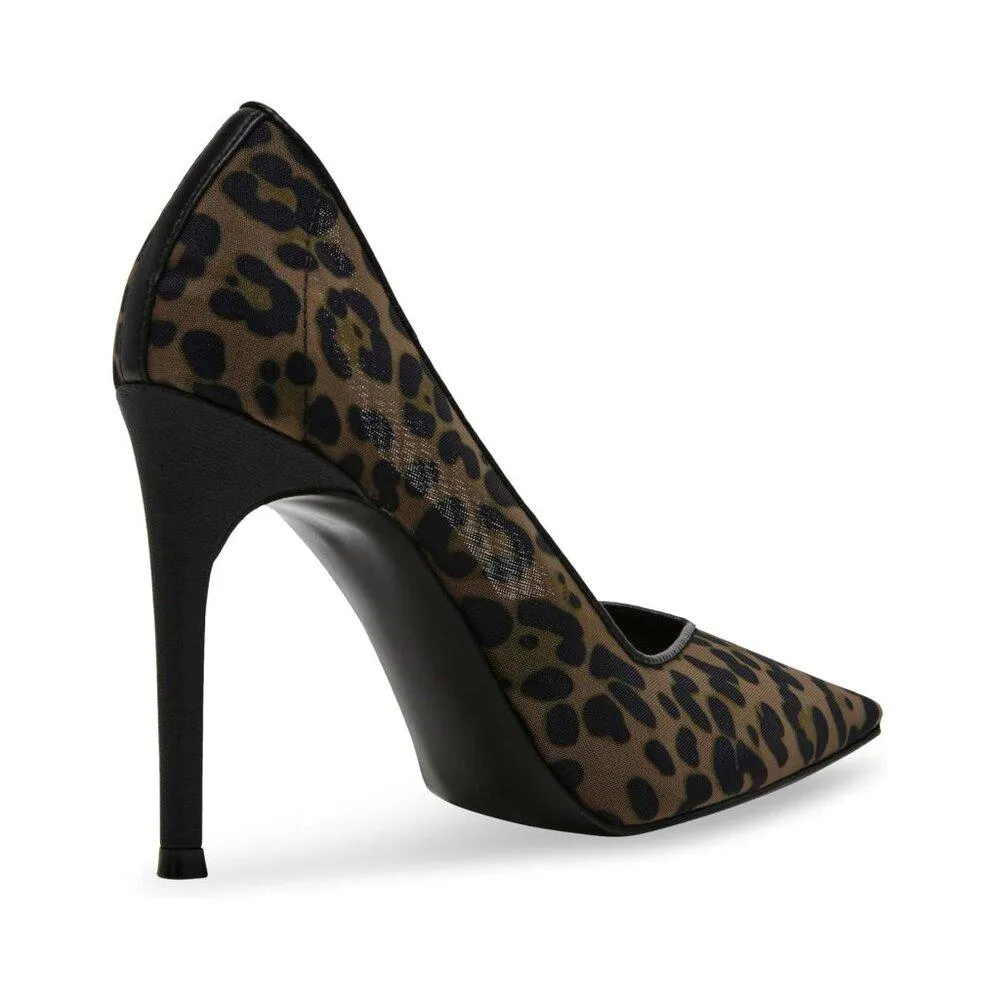 Raz Leopard Mesh Heeled Pumps