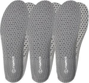 riemot 3 Pairs Shoe Insoles for Men Breathable Honeycomb Water Shoes Inserts Cushioning Shock Absorbing Insole Replacement Insoles for Work Shoes Grey US12/ EU45