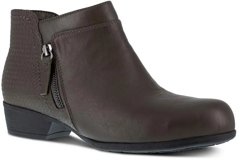 Rockport Women's Carly Work Safety Toe Bootie