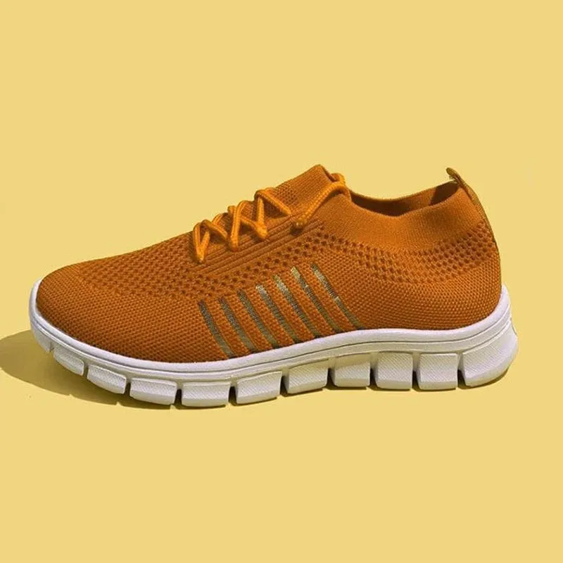 Round Toe Mesh Casual Sneaker