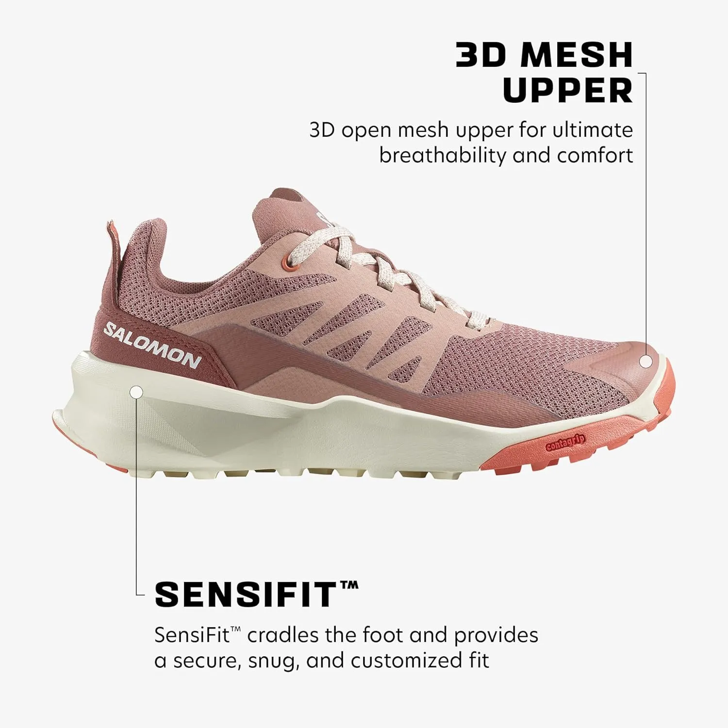 Salomon Kid’s Patrol Hiking Shoes for Boys & Girls