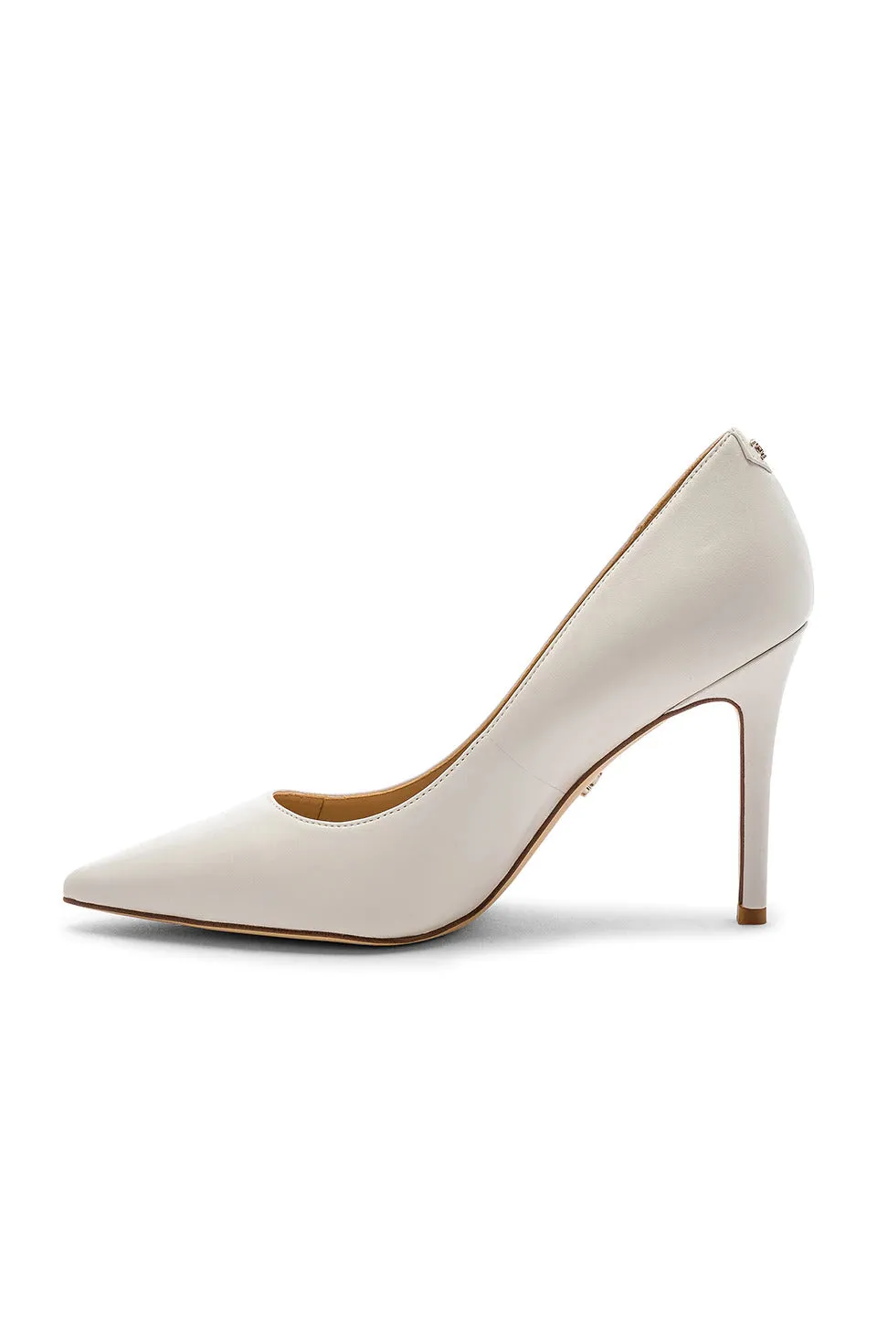 Sam Edelman Bright White Highly intuitive On Toe Fashion Heel Hazel Stiletto Pointed Slip Multi-buy offer Pumps