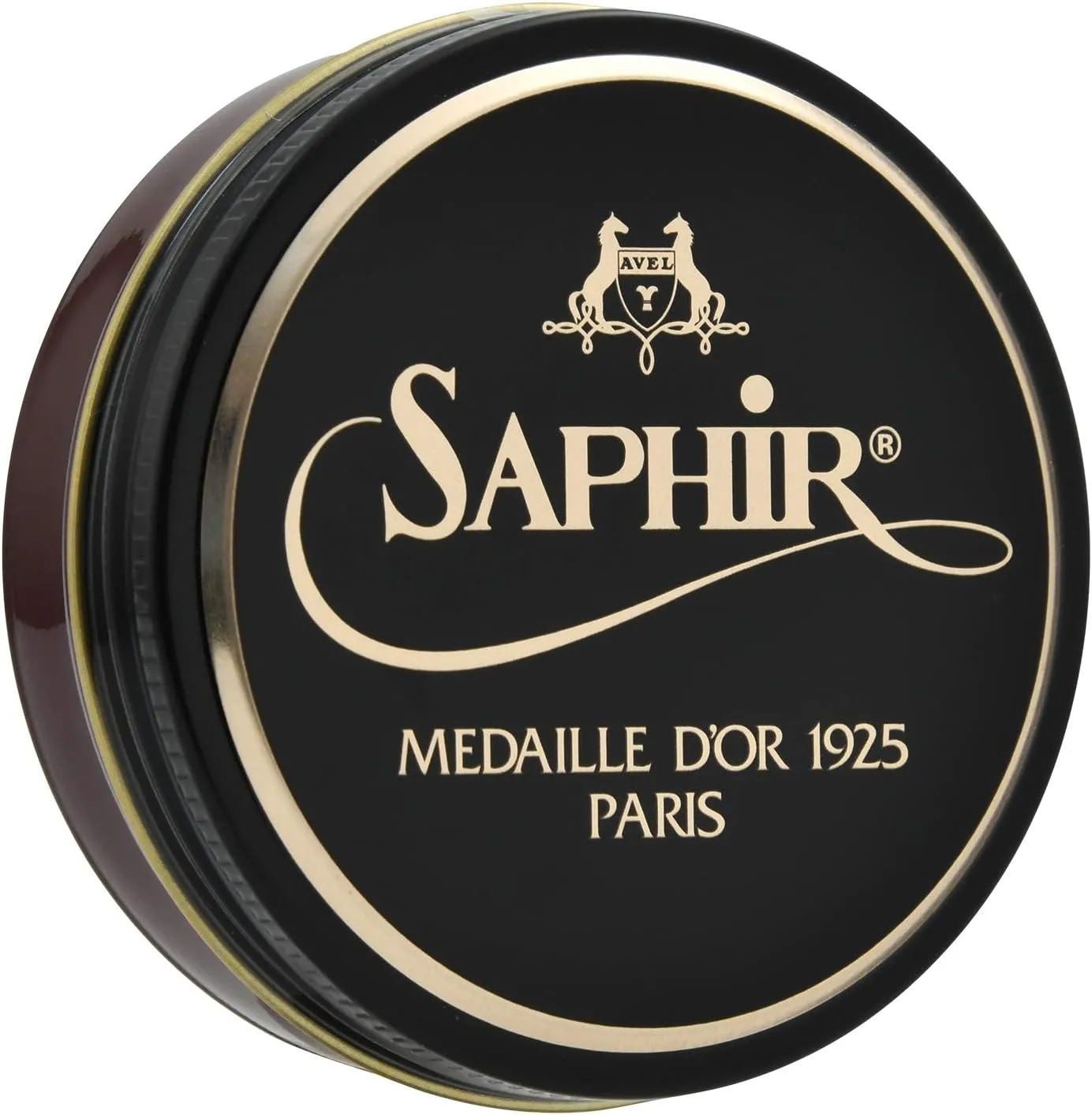 SAPHIR Medaille d’Or Pate De Luxe Shoe Polish 100 ml - Mahogany